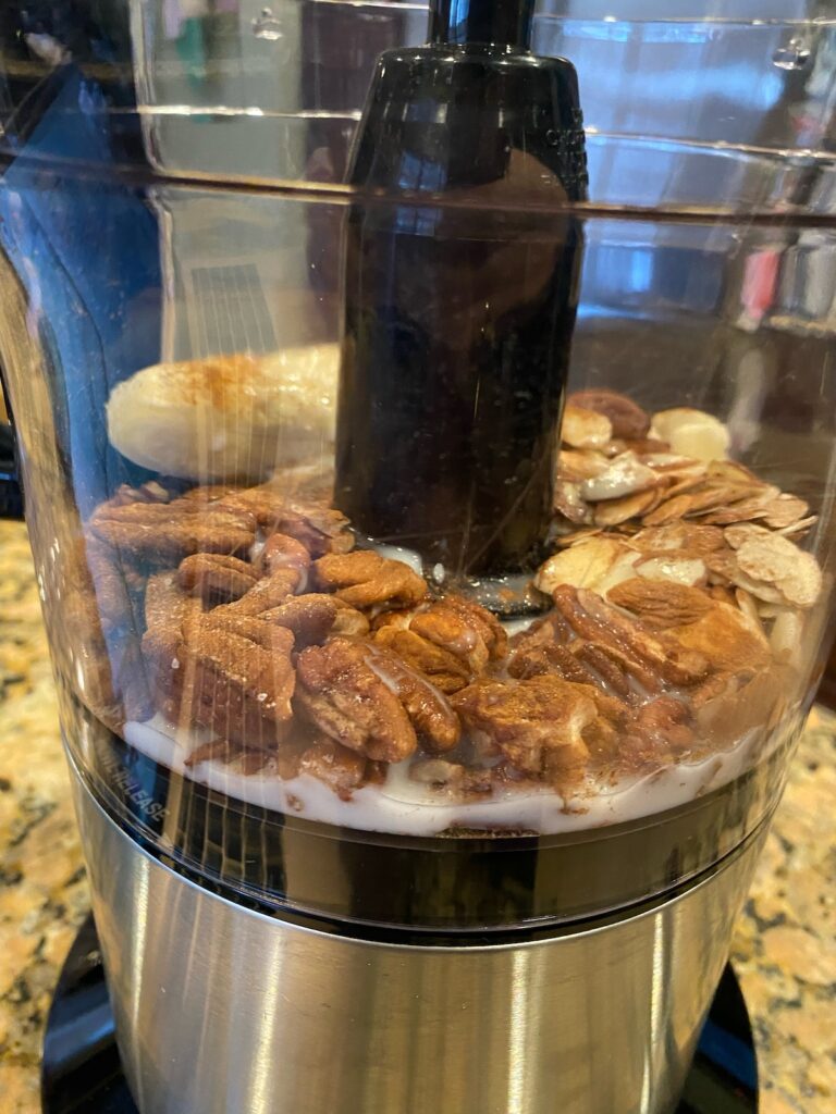 hot cereal recipe ingredients in food processor