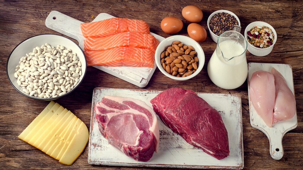 High protein foods to support strength training for women over 40